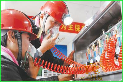 箱式压风自救装置服务无小事品质在细节